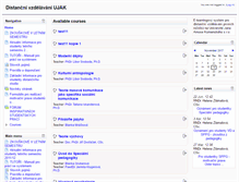Tablet Screenshot of 2011.elearning.ujak.cz